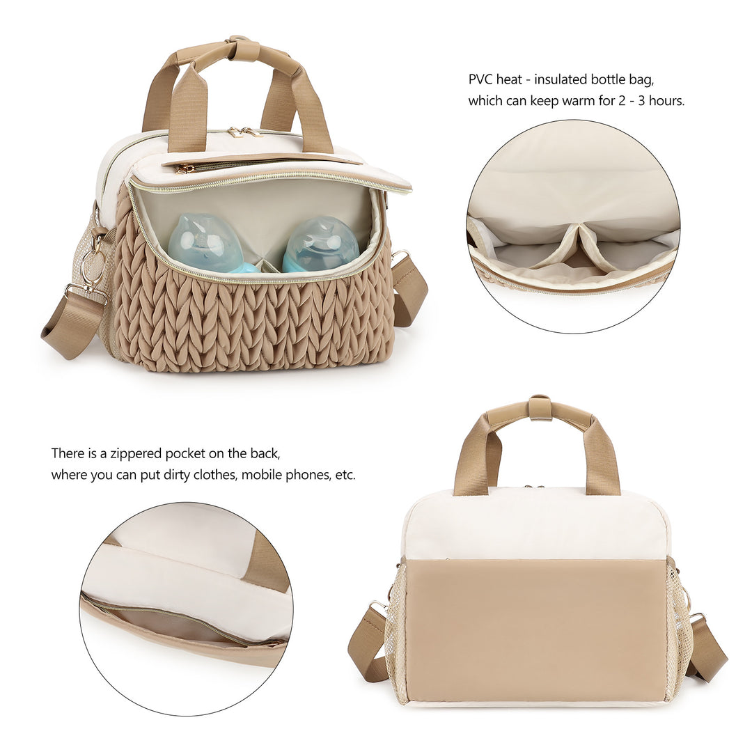 Modulare Handtasche mit Geflochtenem Design Karnz