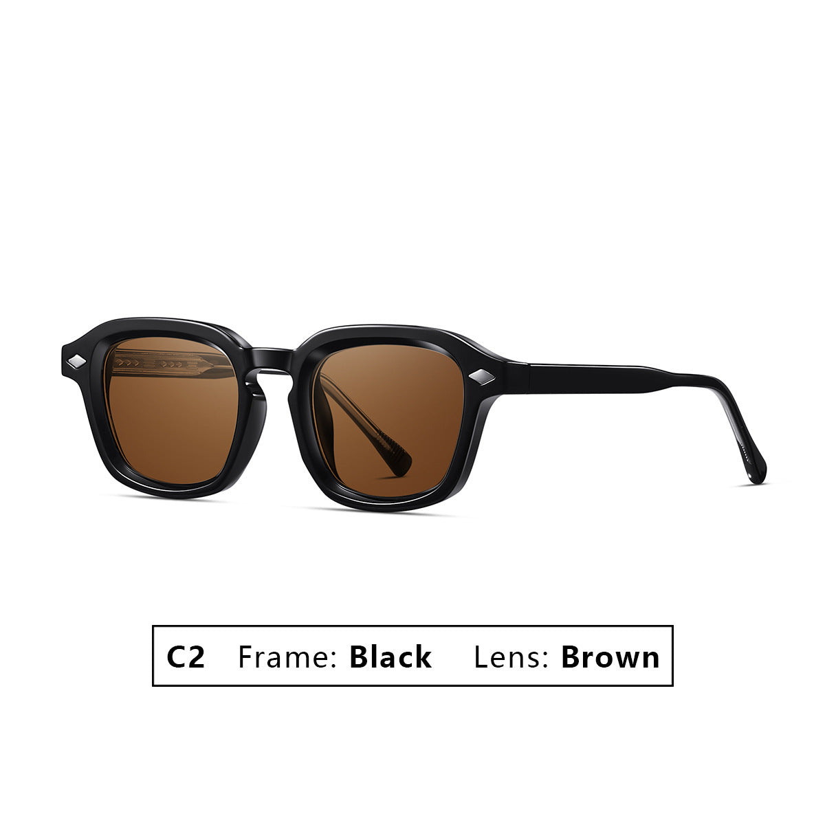 Damen modische Sonnenbrille mit innovativem Rahmen und polarisierenden Gläsern Karnz