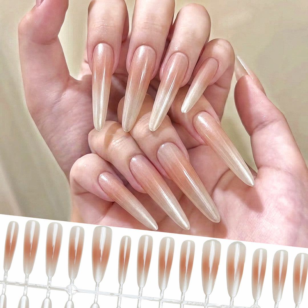 Stiletto Druck-On Nagelspitzen