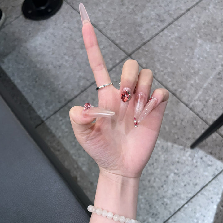 Glamouröses Stiletto Nagelkunstset Karnz