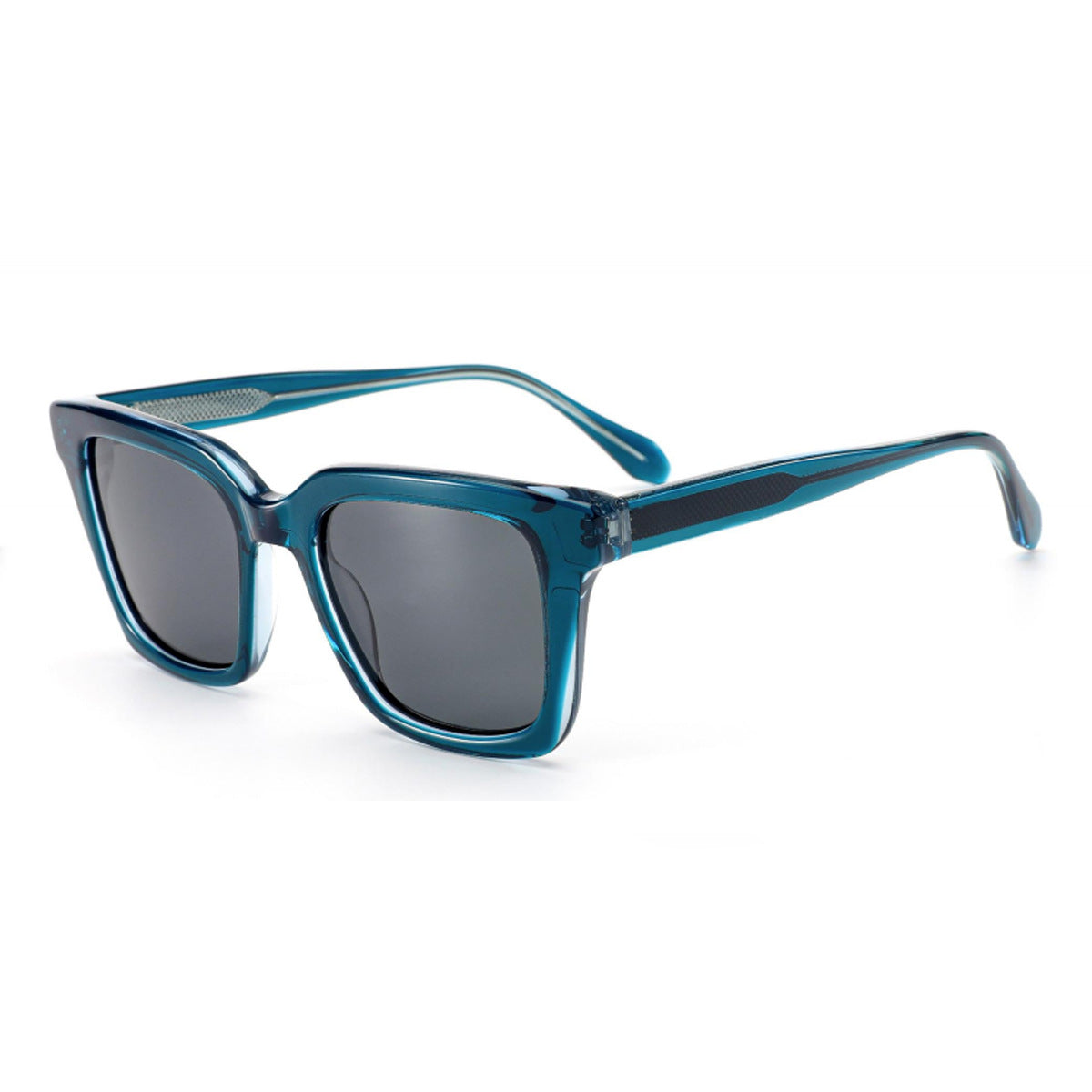 Damen modische Sonnenbrille im einzigartigen kubistischen Design Karnz