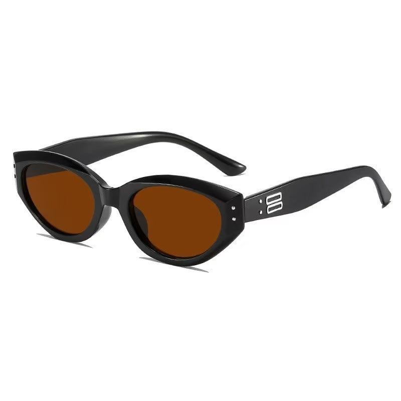 Moderne quadratische Sonnenbrille Karnz