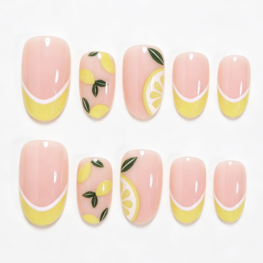 Zitrus-inspiriertes Nageldesign Karnz