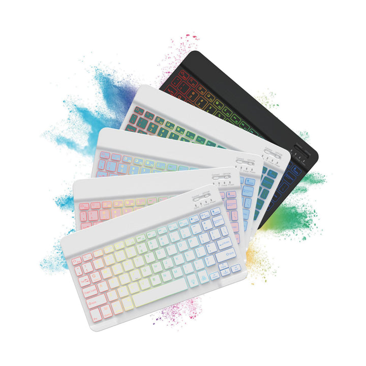 Rgb Hintergrundbeleuchtete Bluetooth-Tastatur Karnz