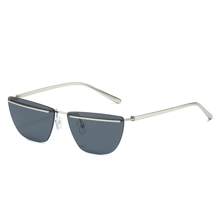 Moderne geometrische eckige Sonnenbrille Karnz