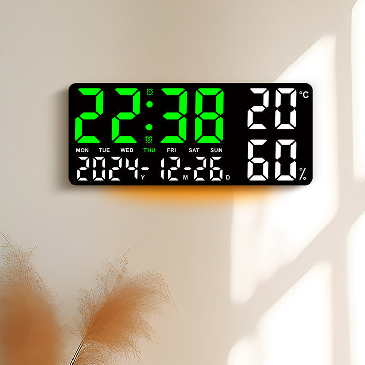 Digitaler Multifunktionswecker mit großem LED-Display Karnz