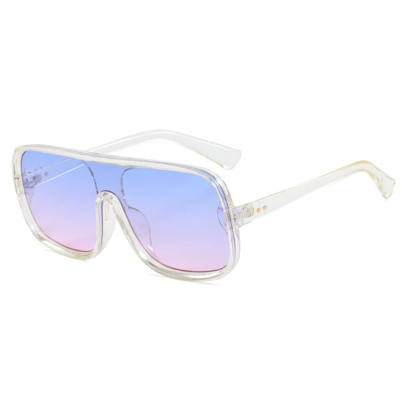 Damen modische Oversized-Sonnenbrille im futuristischen Design Karnz