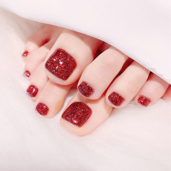 Glitzerndes Nagelset Karnz