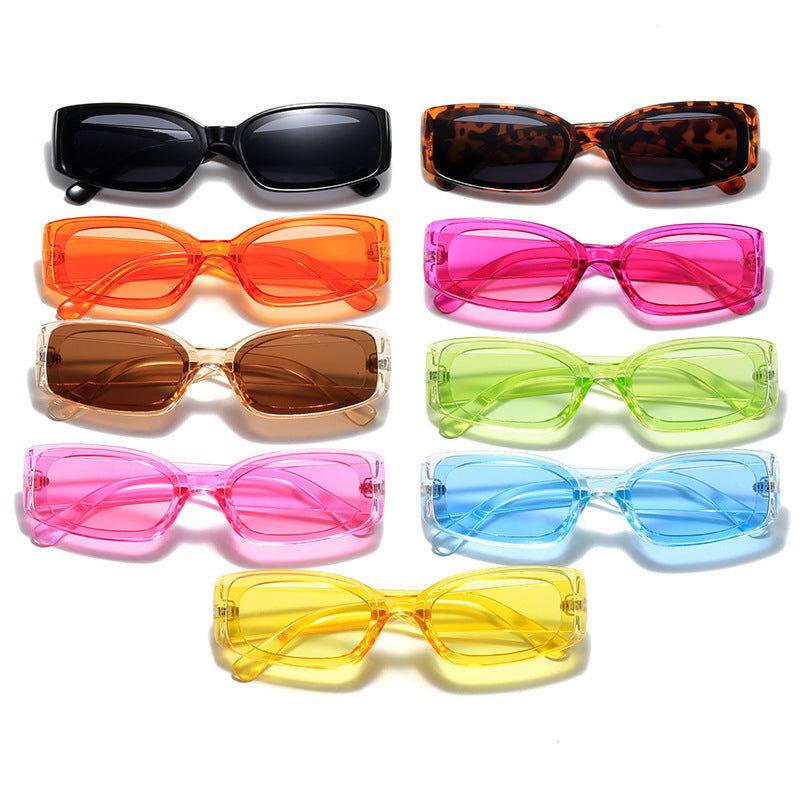 Damen modische Sonnenbrille im futuristischen Design Karnz
