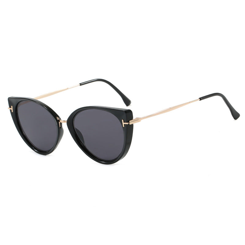 Damen modische Katzenaugen Sonnenbrille Karnz