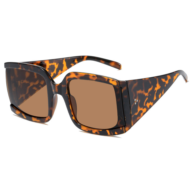 Damen Modische Oversize-Sonnenbrille Karnz