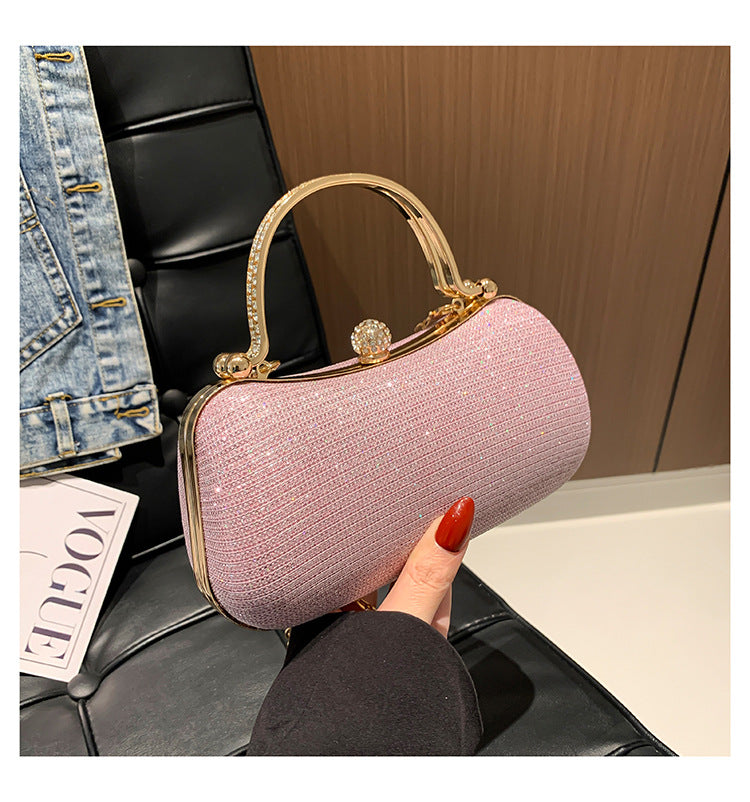Elegante Perlen Abendhandtasche