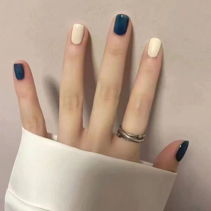 Premium Glänzendes Press-On Nagelset