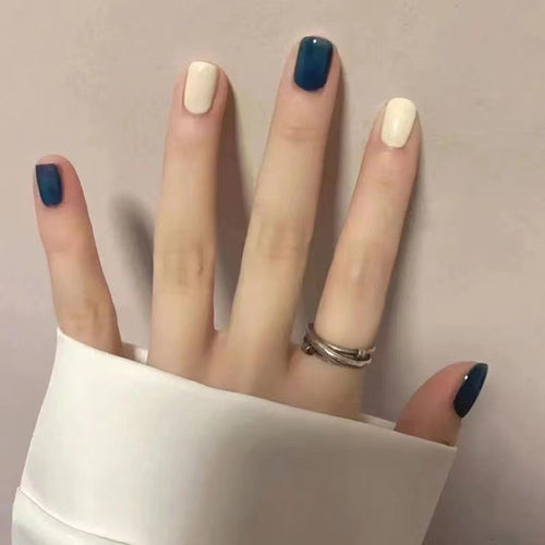 Premium Glänzendes Press-On Nagelset