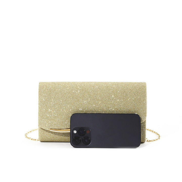 Schimmernde Abend Clutch