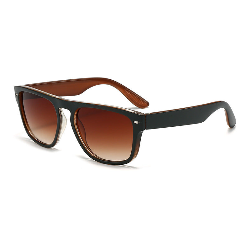 Damen Klassische Sonnenbrille im modischen rechteckigen Design Karnz