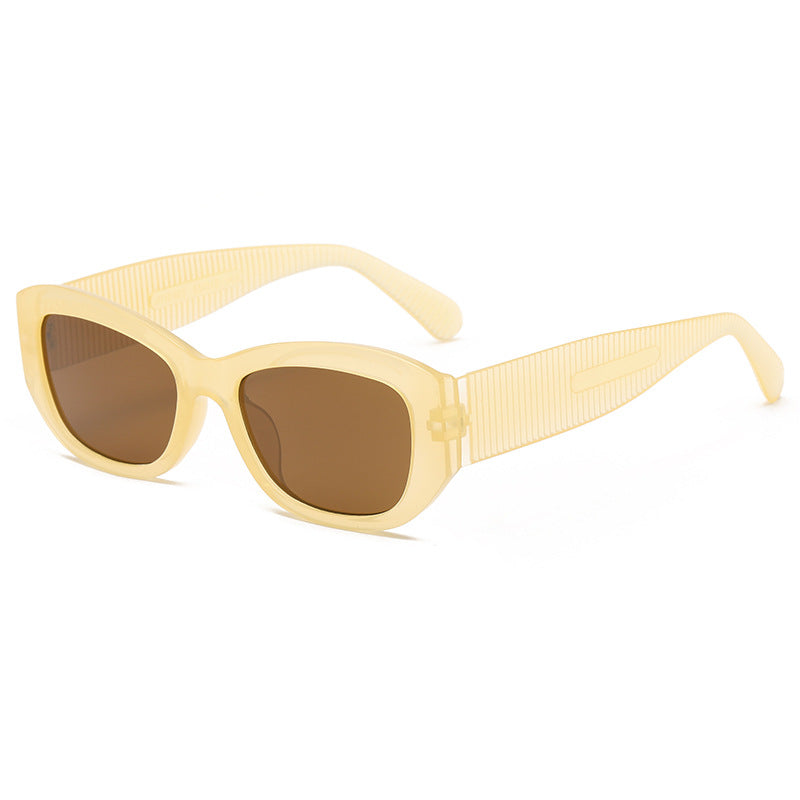 Damen trendige Sonnenbrille mit innovativem Design und komfortablem Rahmen Karnz