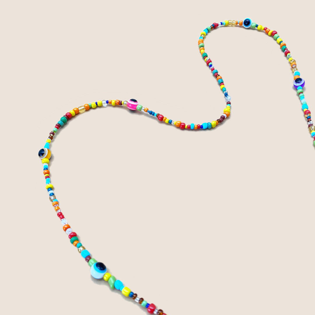 Bunte Perlen Brillenhalter Karnz