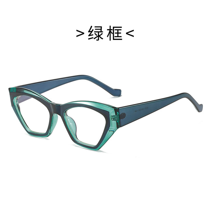 Damen Cat-Eye Sonnenbrille mit UV-Schutz Karnz