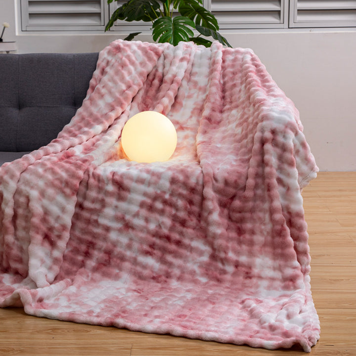Luxuriöse Fleece-Decke Karnz