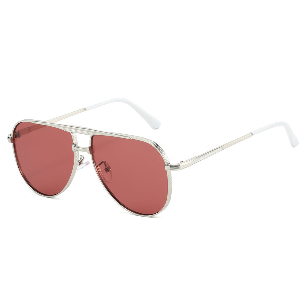Damen Vintage Piloten-Sonnenbrille Karnz