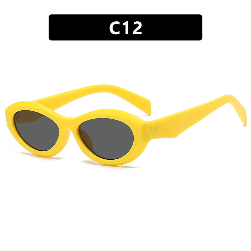 Damen elegante Cat-Eye Sonnenbrille mit schützendem UV-Filter und modischem Rahmen Karnz
