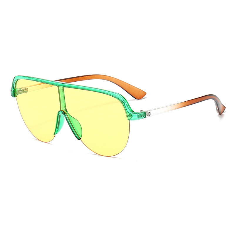 Damen sportliche Sonnenbrille im modernen Fliegerdesign Karnz