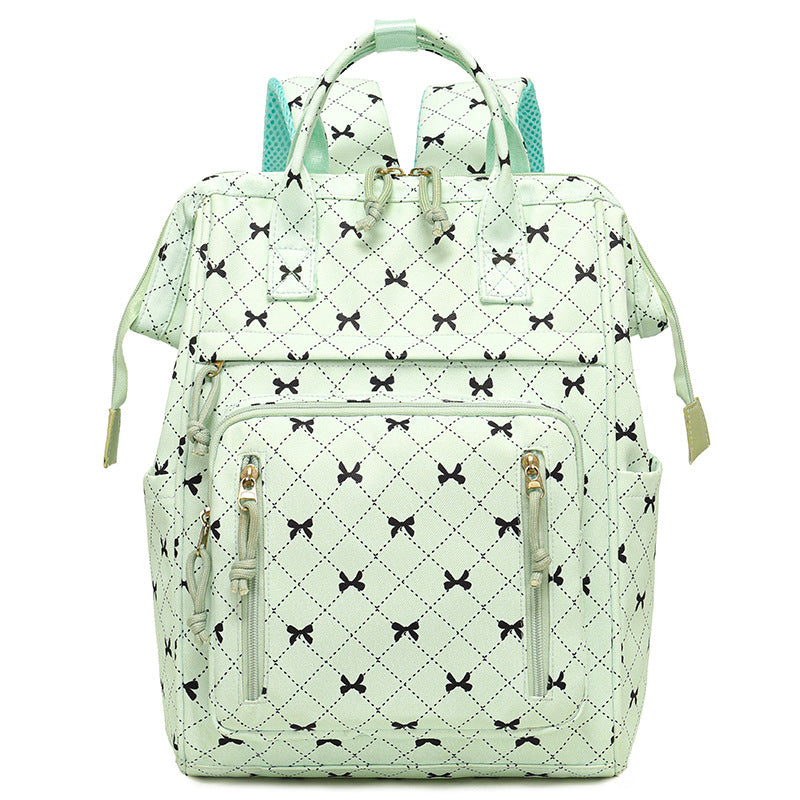 Stylische Schleifen-gedruckte Rucksack Karnz