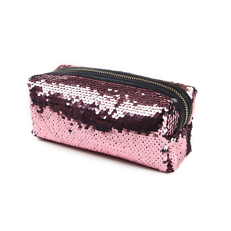 Glitzernder Pailletten-Make-up-Organizer