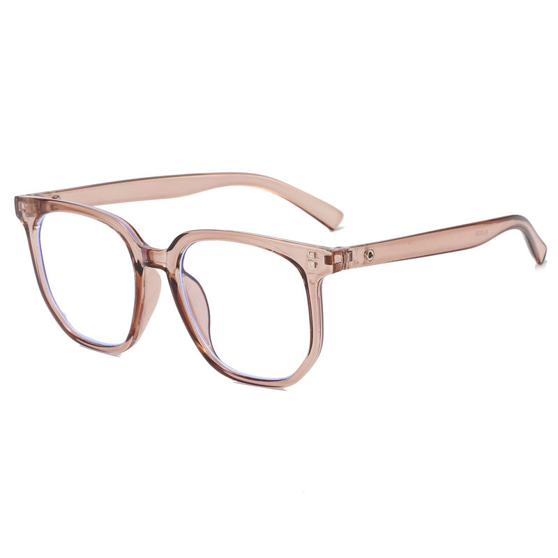 Damen Designer-Brille mit quadratischem Rahmen und flexiblem Material Karnz