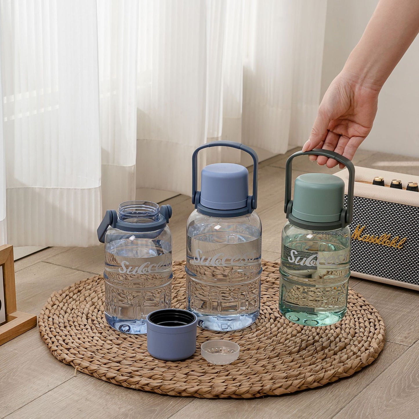Damen Praktische Trinkflasche Karnz