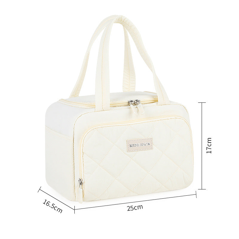 Isolierte gesteppten Lunch-Kühltasche Karnz