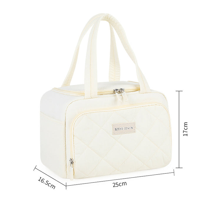 Isolierte gesteppten Lunch-Kühltasche Karnz