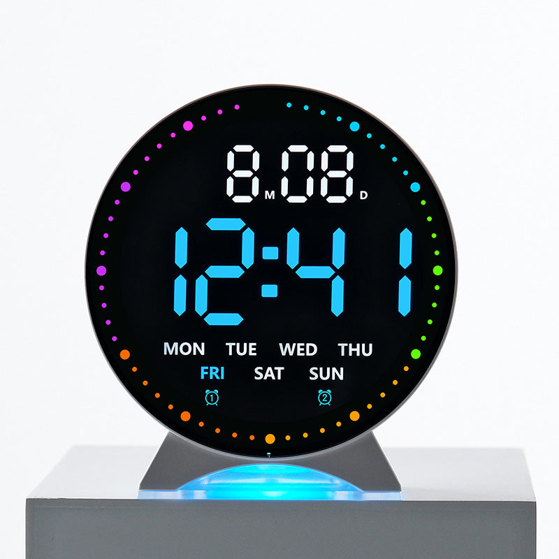 Digitaler Wecker mit Großer Led-Anzeige und Multifunktionalem Display Karnz