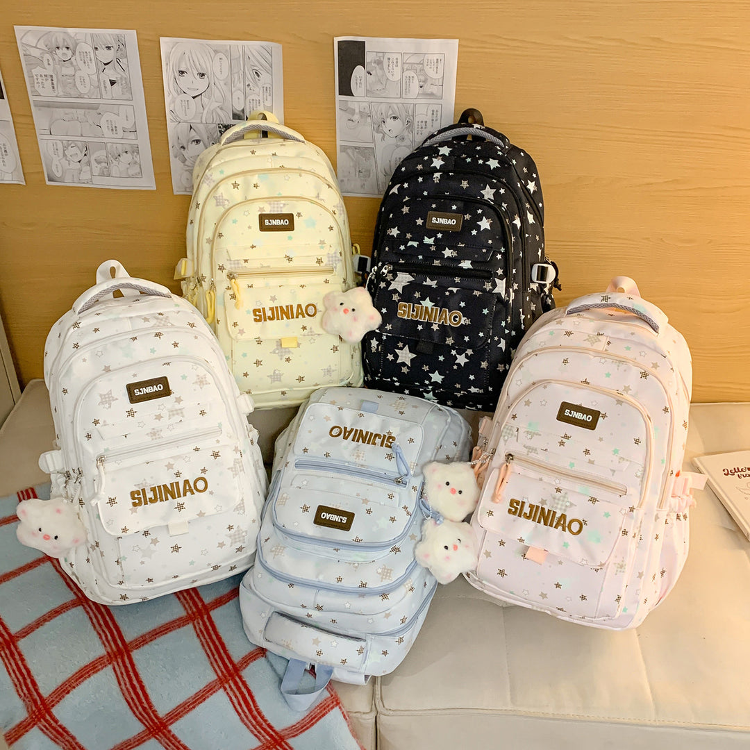 Süßer, mit Sternen verzierten Alltags-Rucksack Karnz