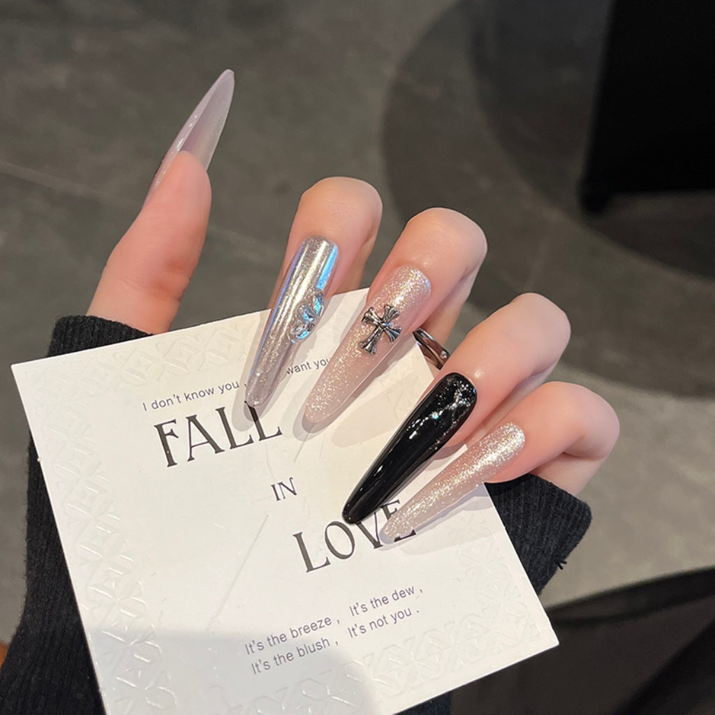 Glamouröse 3D Nagelkunst Extensions Karnz