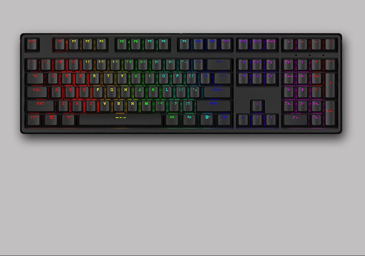 Drahtlose RGB Hintergrundbeleuchtung Mechanische Gaming Tastatur Karnz