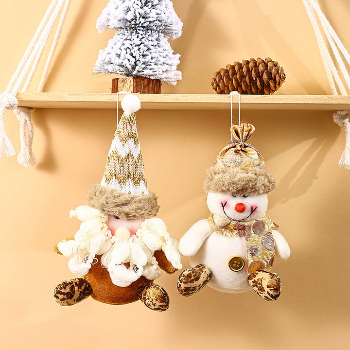 Niedlicher Schneemann Weihnachtsbaum-Schmuck Karnz