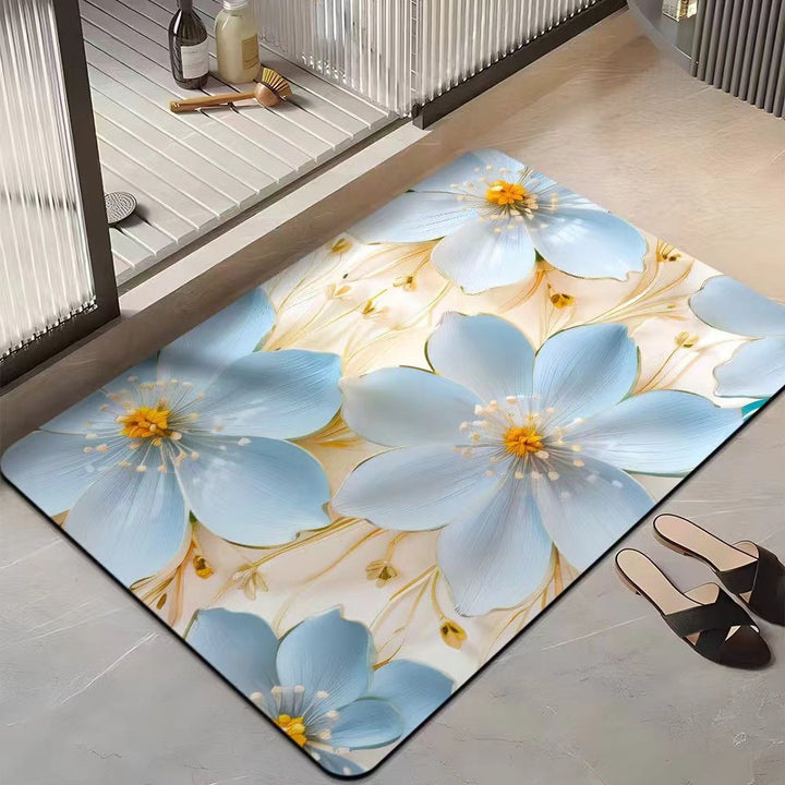 Blumenmotiv Komfortbereichsmatte Karnz