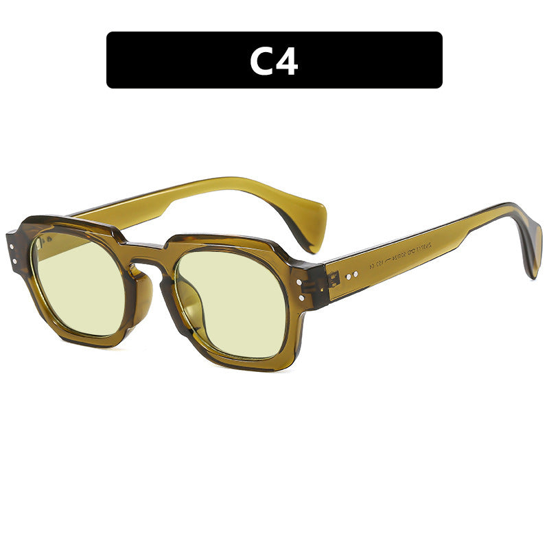 Damen stylische Sonnenbrille im modernen Schildkrötenmuster Karnz