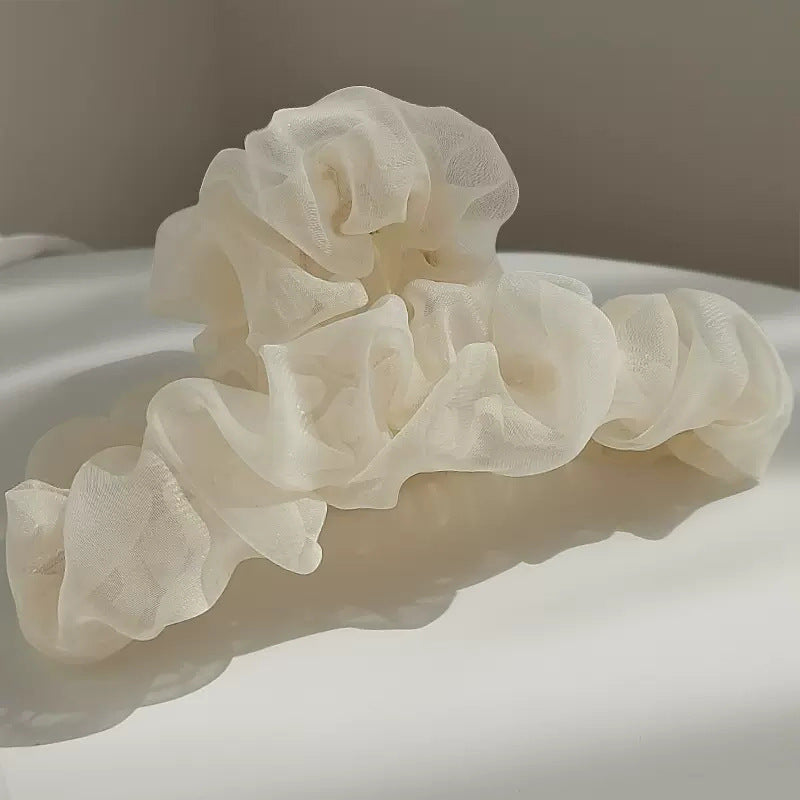 Delikate Durchsichtige Scrunchie Karnz