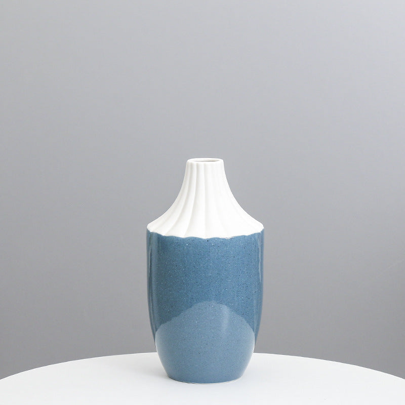 Moderne Keramische Dekorative Vase Karnz
