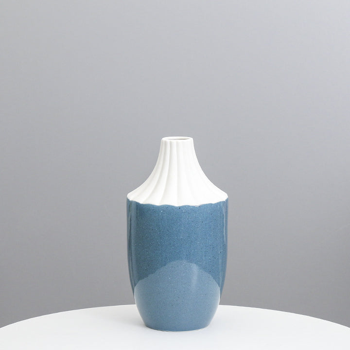 Moderne Keramische Dekorative Vase Karnz