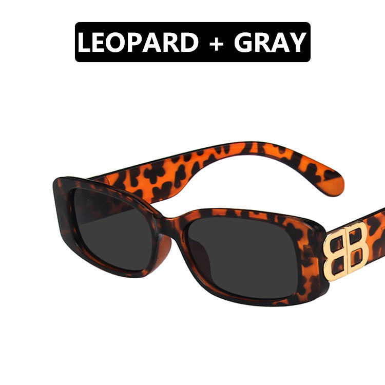 Damen Cat-Eye Sonnenbrille mit luxuriösem Leopardenmuster und polarisierten Gläsern Karnz