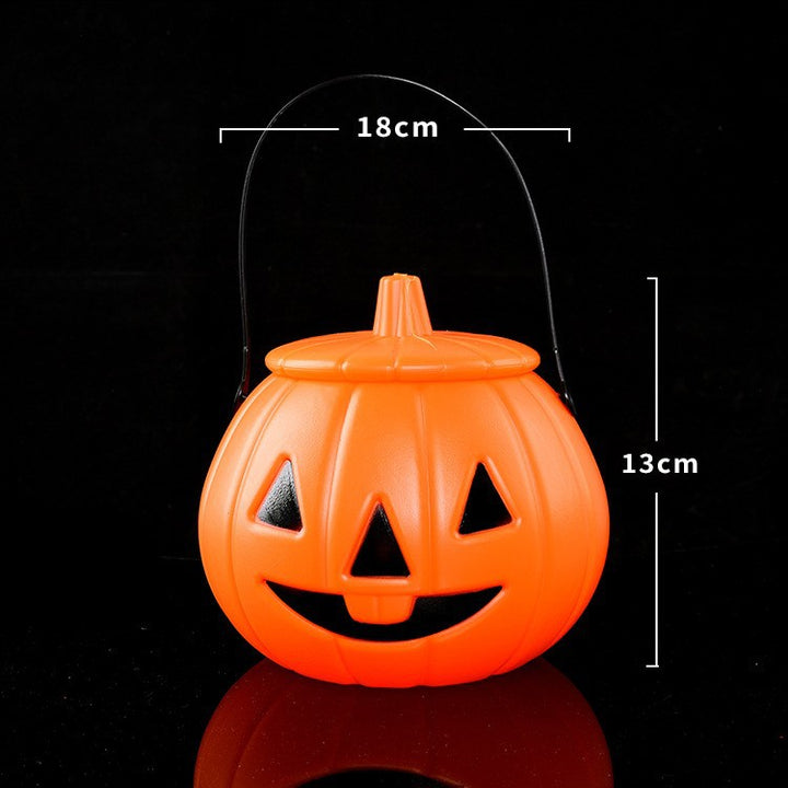 Halloween Kürbis Süßigkeiten Eimer Karnz