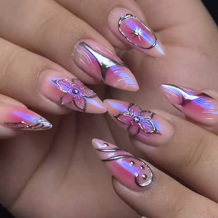 Dekorative 3D Blumen Nagelkunst Verbesserungen Karnz