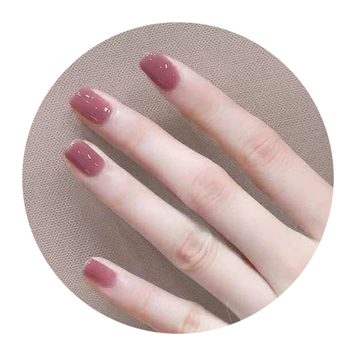 Premium Glossy Nail Set Karnz