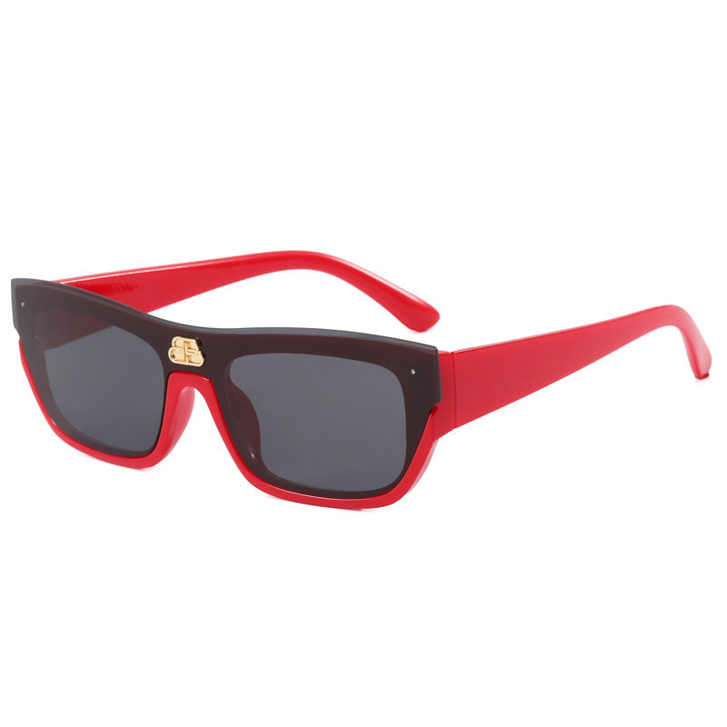Damen modische oversized Sonnenbrille mit markantem Design Karnz