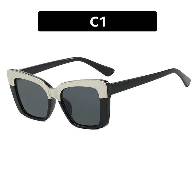 Damen modische Brille im trendigen Geometrie-Design Karnz