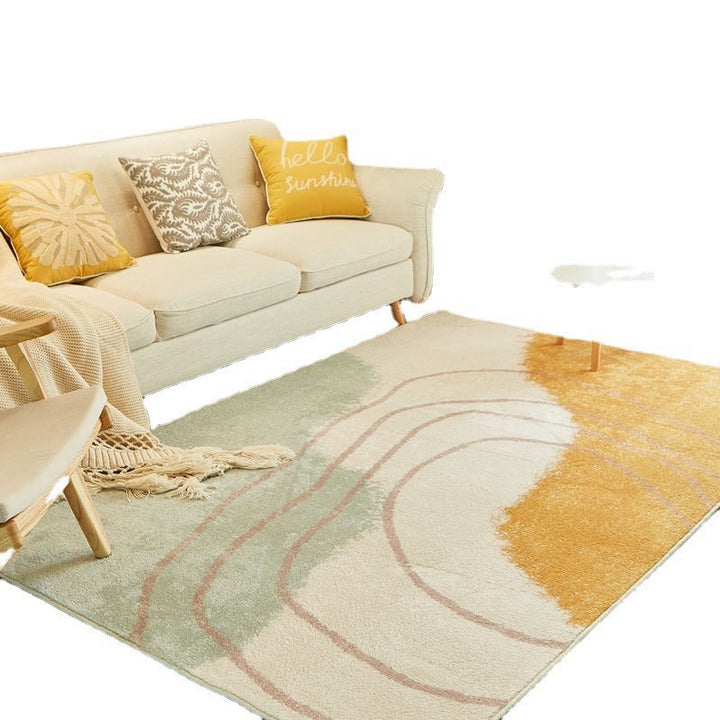 Abstraktes Design Boden Teppich Karnz